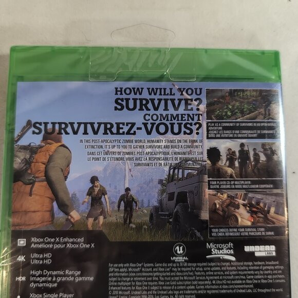 XBOX One State of Decay 2 M Console Exclusive NEW Sealed 2018 Microsoft Canada - Picture 8 of 11